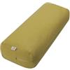 Gralara Bolster Fitness Morbido Cuscino Bolster Confortevole Rullo Fitness per Principianti, Donne in Gravidanza, Meditazione, Verde Senape