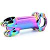 AHSUTPMB Attacco Manubrio per XC AM DH FR Attacco Manubrio della Bici Strada Riser MTB Potenza Bicicletta Colorata Corto 17 Gradi 31.8 * 60/70/80/90mm MTB(31.8x60mm)