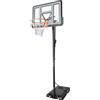 CELTIXS Supporto per canestro da basket, altezza regolabile 170-305 cm, con ruote