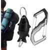 Générique Fly Fishing Magnetic Buckle, Magnetic Fishing Hook Buckles with | Carabiner, forte magnete Hook Buckle for Outdoor Camping, Hiking, Fishings Gear Accessories