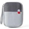 AONAYO Borsa per farmacia da viaggio, borsa per medicinali portatile, piccola, borsa per il primo soccorso, borsa vuota, borsa da viaggio, borsa per farmacia, borsa da viaggio impermeabile, borsa di