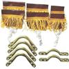 mophrati Reti per Palle da Biliardo in Rete, in PVC di qualità, per Una | durata e un ingresso fluido della palla. Misure angolari del biliardo: 15 cm x 7 cm/5,91 pollici x 2,76 pollici e 15 3,5 /,91