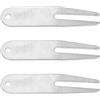 Healeved 3 Pezzi Forcella da Golf Mini in Acciaio Inox, Argento, Facile da