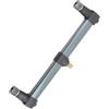 CAZSTYK Supporto per poggia Canna in Metallo traversa cicalino per Canna | Traversa da 25 cm per configurazioni attesa lago e serbatoio