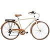 Casadei Bicicletta Uomo 28 6V Vintage retrò H54, Panna