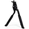 Baoblaze Cavalletto Centrale con Staffa Stabile Cavalletto Pieghevole Base Ampliata Supporto per Ciclisti, Manutenzione, Garage