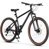 Generisch Mountain bike da 27,5 pollici, 21 marce, freni a doppio disco, forcella ammortizzata per