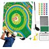 Generisch Gioco da golf per esterni con custodia, allenamento interattivo per putting | Set da gioco da golf per bambini e adulti, per golfisti, giardini, prati, campi di esercizi