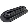 CAZSTYK Peso Base Accessoria per Kayak in PVC con binari, Attrezzatura da | Supporto per binario per kayak a base ovale, adattatori universali per binari per kayak per la pesca e sport