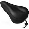 Cwmniily Coprisella per bicicletta in gel ispessito, morbido ammortizzante, universale, traspirante, accessorio per mountain bike, bici da strada