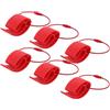 Healvian 6 Clip Portadischi Sportivi con Morsetto Resistente e Cavo Rimovibile, Supporto per Disco Volante da Esterno con Ganci per Zaini, Cinture e Alberi, Accessori per attività