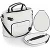 Baoblaze Borsa Tennis Borsa Tennis Borsa Racchette Borsa Sport Borsa Poliestere con Tasche Multiple E Scomparto Esterno per 2 Racchette Spazio per Scarpe