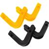 NIYANGLE 4 Pezzi Supporto Bilanciere a Muro Ganci, Pp, per Squat