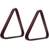 FOYTOKI 2 Pezzi Triangolo da Biliardo in Legno per Nove Palle 57,2 MM