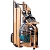 Generic Vogatore pieghevole in legno resistente all'acqua con display, ideale per yoga e palestra