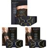 Bodify® Set di allenamento EMS Max 3 in 1, stimolazione mirata della muscolatura, costruzione muscolare per tutto il corpo, dispositivo di stimolazione per addominali, braccia, gambe, muscoli, per