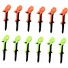 Generic Pratica Tee da Golf 12 Pezzi | stabile, facile da usare, per campo pratica