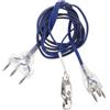Healvian Filo Corpo da Scherma, Cavo Elettrico PVC Rame Blu | Allenamento e Gara, Compatibile Attrezzatura da Scherma, Conduttività Elevata e Uso Frequente