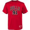 Outerstuff NBA - Maglietta per bambini Chicago Bulls Dennis Rodman