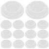 BRIGHTFUFU 20 Pezzi Pad Antiscivolo per Snowboard, Grip Pad Autoadesivo Punte in Silicone, Stabilità e Presa Migliorata, per Sport Invernali, per Snowboard
