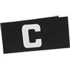 Toddmomy Bracciale Capitano Calcio Regolabile in Nylon Nero | Sport di Squadra, Design Anti-caduta, Comodo da Indossare, per Ragazzi Grandi e Adulti Colore Casuale