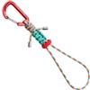 Generisch Cordino in paracord per zaino, con moschettone | Cinghia con fischietto per bottiglia d'acqua, zaino da campeggio, sport all'aria aperta, escursionismo, trekking, arrampicata