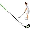 Generic Golf Swing Stick Boost Swing Fiducia Principianti Ritmo Forniture | Bastone da pratica di correzione dell'oscillazione per uso interno frusta scheggiatura colpire forza di guida flessibilità