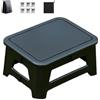 Générique Toilet Portatile Campeggio Sedile WC Sgabello Accessori Pieghevole | Servizi igienici Campeggio Accessori Doccia Barca Trekking Pesca Zaino Attrezzature Outdoor