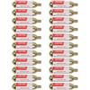 ZEFAL Cartuccia CO2 16g - Confezione da 20 cartucce aria CO2 16 g con Filettatura - Bombolette Gonfia e Repara
