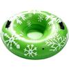 Générique 35-inch Heavy-Duty Inflatable Snow Tube Sled for Winter Fun