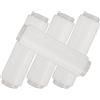 Cabilock 4 Rotoli Filo Elastico da Pesca in Nylon Bianco per Legatura Esche | Uso Versatile per Diverse Situazioni, Alta Elasticità, Esperienza Stabile, Adatto a Vari Attrezzi da Pesca