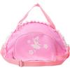 MOLUCKFU Borsa da Danza per Bambine, Borsa Balletto per Ragazze, Zaino Monospalla con Cerniera, Impermeabile, Rosa, 35 * 11 * 23, per Palestra