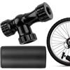 Generic Testa della pompa per pneumatici da bicicletta, aderente, resistente | Gonfiatore per pneumatici per bici da strada, mini testa per principianti professionisti pendolari quotidiani touring a lunga