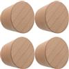 Hemobllo 4 Pezzi Supporto da Parete Verticale per Sci e Snowboard in Legno di Faggio, Espositore Minimalista, Montaggio a Parete, Ferramenta, per Camera e Casa