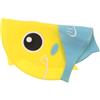 Hemobllo Cuffia da Nuoto in Silicone per Bambine, Cartone Pesce | Confortevole, Resistente Agli Strappi, per Uso Ricreativo e Feste in Piscina, Gialla