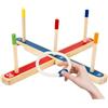 Générique Throw Hoop Game, Indoor Outdoor Ring Toss Combo Set, Backyard Activity | Throw Hoop Game, Indoor Outdoor Ring Toss Combo Set ensures playful bonding, active fun, and balanced clarity across setup.
