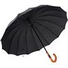 Generic CMBSSTFC Ombrelli Ombrelli Ombrello da Golf Automatico Aperto Ventilato Extra Large Antivento Ombrelli da Sole e Pioggia per Uomo Donna Ombrello Antivento Forte (Color : C, Size : 48 inch)