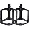 Fauhapyway Pedali per bici in alluminio 9/16 antiscivolo Piattaforma larga (M511 Nero)