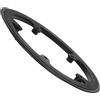 MOBUTOFU Protezione telaio mountain bike, protezione catena bicicletta a 5 fori, copertura per pedali 40 denti in plastica nera per mountain bike e strada