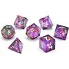 Glassstaff CritStones Liquid Core Dice Set Herbalist's Dream (7) Glassstaff