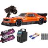 Arrma FELONY 1/7 6S BLX Street Bash All-Road Muscle Car RTR, Orange SUPER COM...