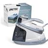 Imetec Rapidvapor Ferro da Stiro Generatore di Vapore, Piastra Fluid Ceramic a Rapido Riscaldamento, Leggero, Sistema di Pulizia Calc Clean, Colpo Vapore 240 g, 2400 W, 5 Bar Pump