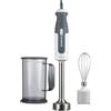 Kenwood HDP302WH Mixer ad Immersione dotato di Frusta a Filo in acciaio inox e Bicchiere Graduato con Manico e Coperchio da 0,75L, Impugnatura ergonomica, Potenza 800watt, Asta in acciaio inox