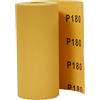 Trend Rotolo abrasivo ossido di alluminio 180, 115mm x 5m | Carta abrasiva anti-intasamento resistente: leviga legno e vernice per finitura e rifinitura, grana 180 AB/R115/180A