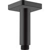hansgrohe Vernis Shape Connessione a soffitto 10 cm, nero opaco, 26406670