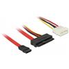Delock Cavo sas Delock SFF-8482 + cavo di alimentazione> 1 x Sata 7 pin 0.5 m Multicolore [82219]