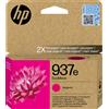 Hp Cartuccia a getto d'inchiostro Hp 937e 20.5ml 1650pagine Magenta [4S6W7NE#LS1]