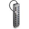 Ngs Hub Usb Ngs 10porte 5Gbps Usb3.0 180m Argento [IHUB10]