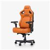 Andaseat Sedia gaming Andaseat Kaiser 4 V2 Blaze Orange Ergonomica Braccioli 6D Arancione
