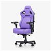 Andaseat Sedia gaming Andaseat Kaiser 4 V2 Zen Purple Ergonomica Braccioli 6D Viola